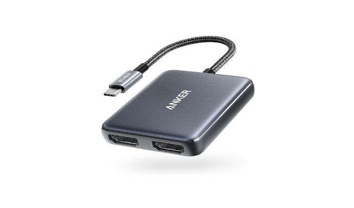 USB-C to Dual HDMI Adapter