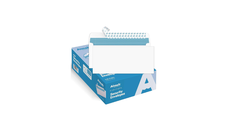 Aimoh #10 Security Self Seal Envelopes